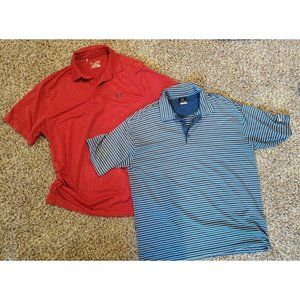 Lot of XL Men's Golf Polos-Under Armour & Nike
